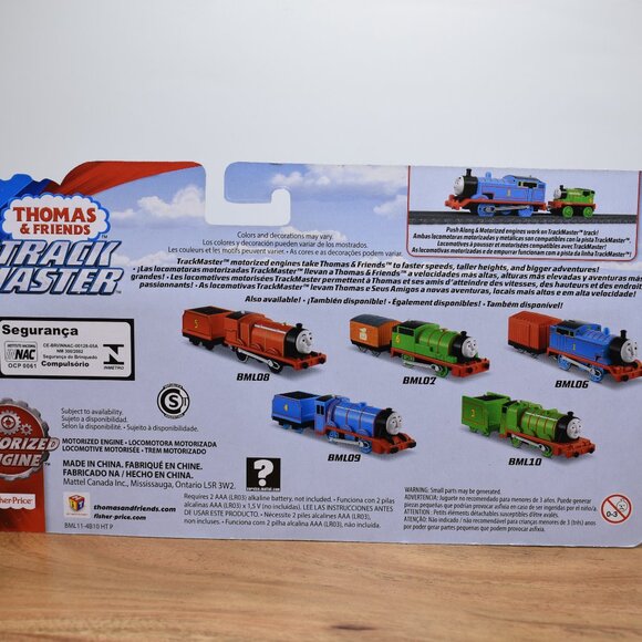 Edward 2 w/ Tender Motorized Trackmaster Revolution Train Tank Engine Mattel New - Picture 10 of 10